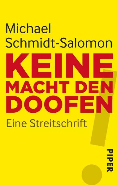 Cover: Keine Macht den Doofen