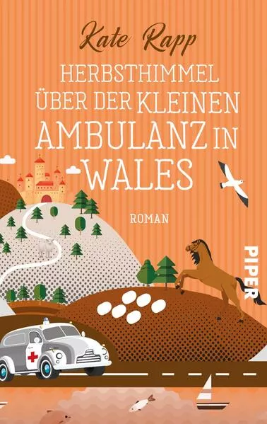 Cover: Herbsthimmel über der kleinen Ambulanz in Wales