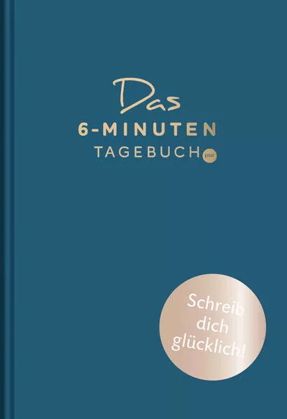 Cover: Das 6-Minuten-Tagebuch pur (opalblau)