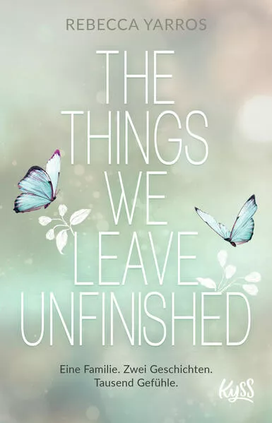 Cover: The things we leave unfinished