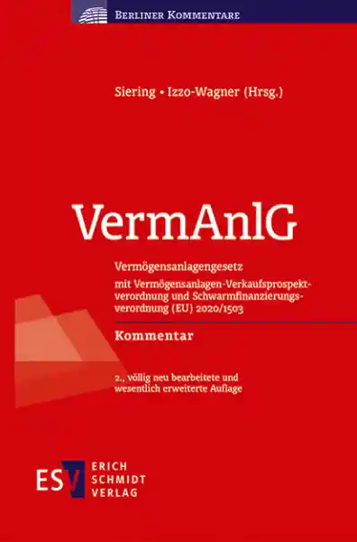 Cover: VermAnlG