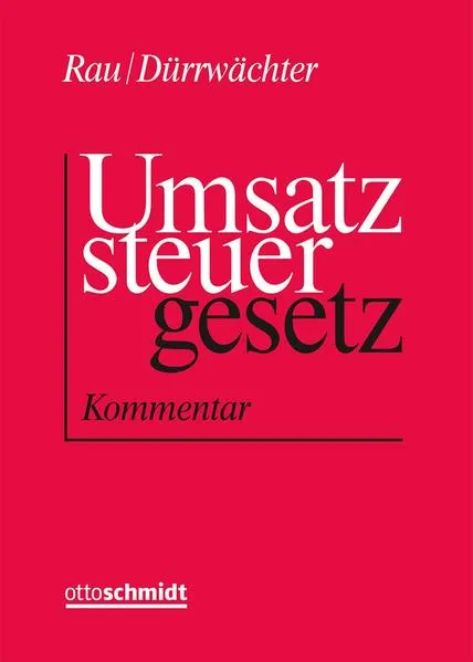 Cover: Umsatzsteuergesetz