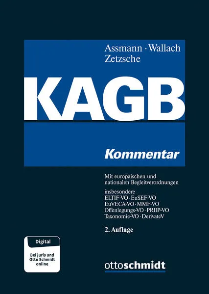 Cover: Kapitalanlagegesetzbuch (KAGB)