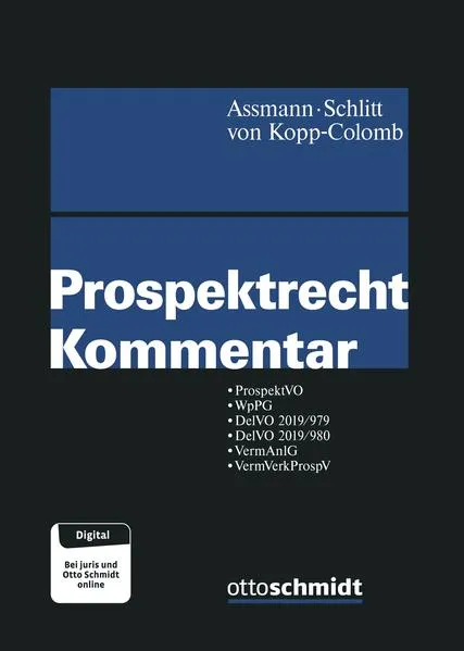 Cover: Prospektrecht Kommentar