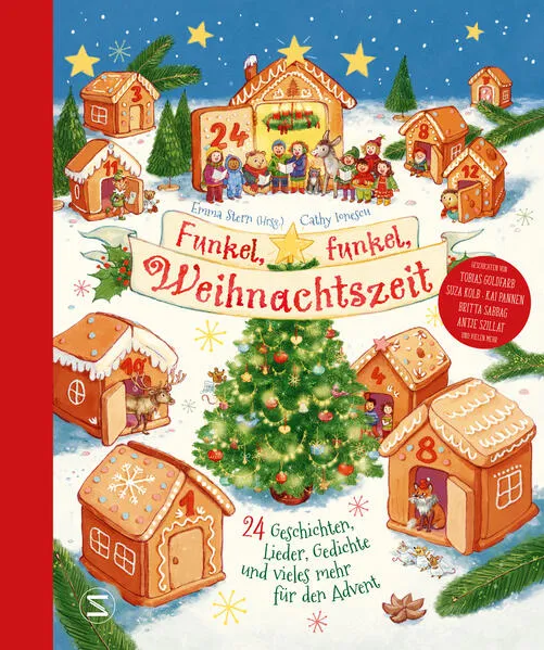 Funkel, funkel, Weihnachtszeit. 24 Geschichten, Lieder, Gedichte und vieles mehr für den Advent