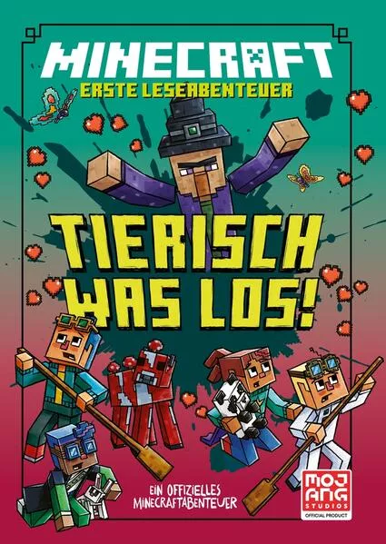 Cover: Minecraft Erste Leseabenteuer - Tierisch was los!