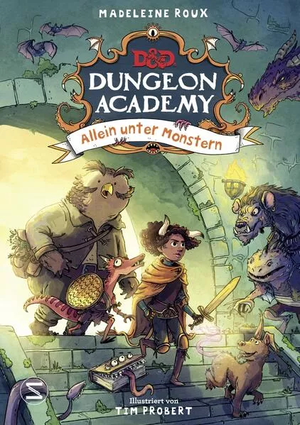 Cover: Dungeons & Dragons. Dungeon Academy - Allein unter Monstern