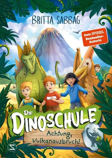 Cover: Die Dinoschule – Achtung, Vulkanausbruch! (Band 4)