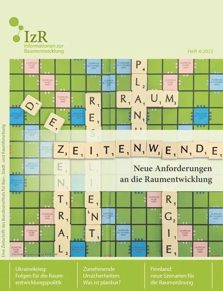Cover: Informationen zur Raumentwicklung 4/2022