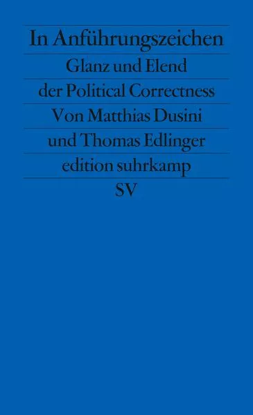 Cover: In Anführungszeichen