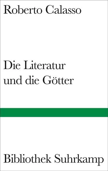 Cover: Die Literatur und die Götter
