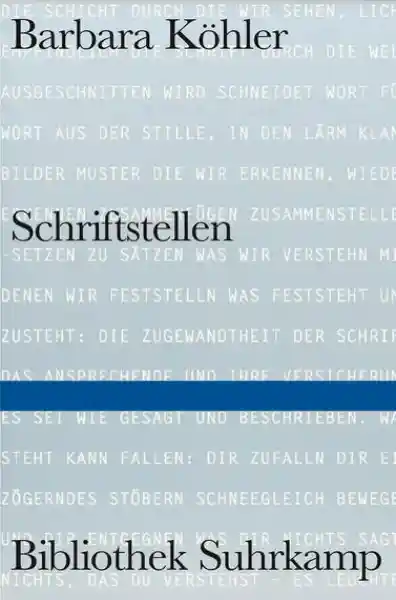 Cover: SCHRIFTSTELLEN