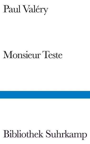 Cover: Monsieur Teste