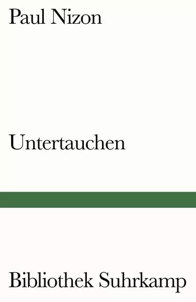 Cover: Untertauchen