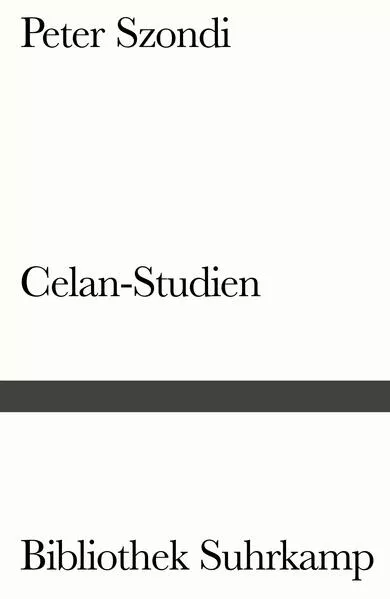 Cover: Celan-Studien
