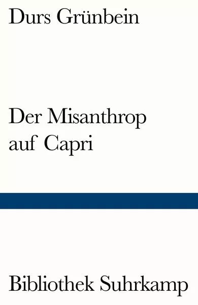 Cover: Der Misanthrop auf Capri
