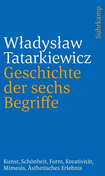 Cover: Geschichte der sechs Begriffe