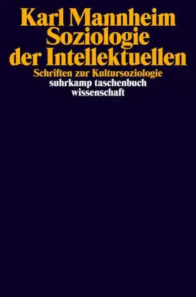 Cover: Soziologie der Intellektuellen