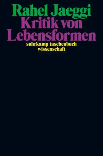 Cover: Kritik von Lebensformen