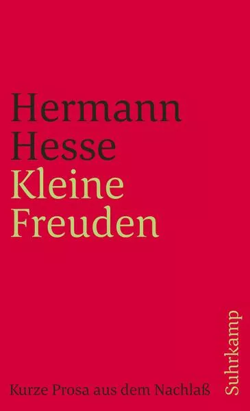 Cover: Kleine Freuden