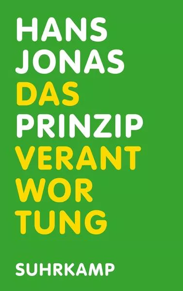 Cover: Das Prinzip Verantwortung