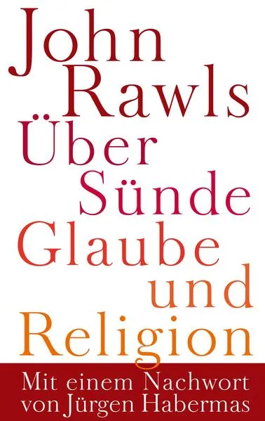 Cover: Über Sünde, Glaube und Religion