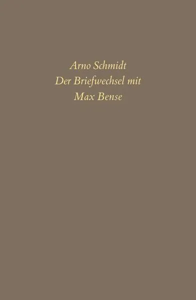 Cover: Bargfelder Ausgabe. Briefe von und an Arno Schmidt