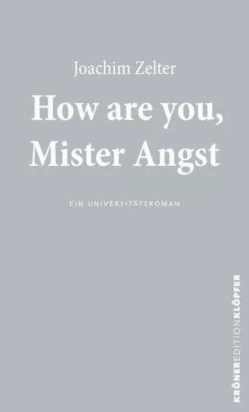 Cover: How are you, Mister Angst