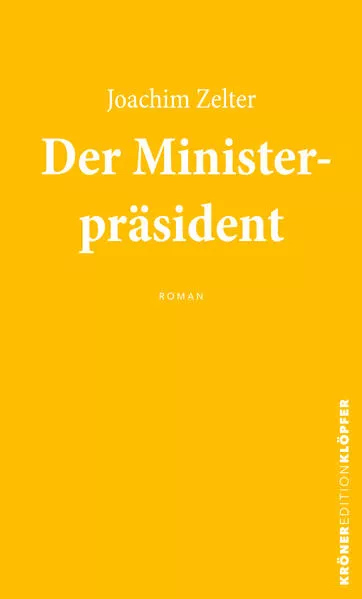 Cover: Der Ministerpräsident