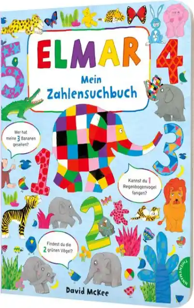 Cover: Elmar: Mein Zahlensuchbuch