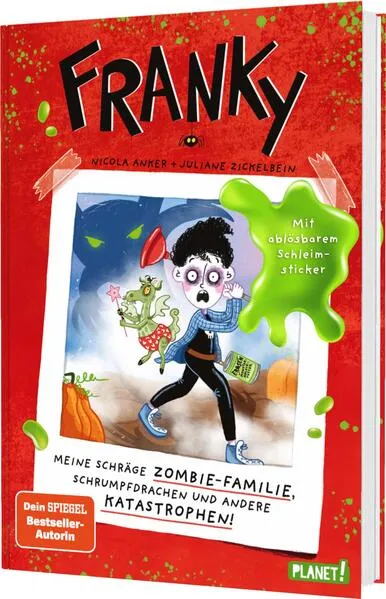 Cover: Franky 1: Meine schräge Zombie-Familie, Schrumpfdrachen und andere Katastrophen