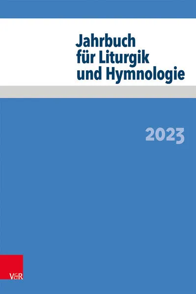 Cover: Jahrbuch für Liturgik und Hymnologie