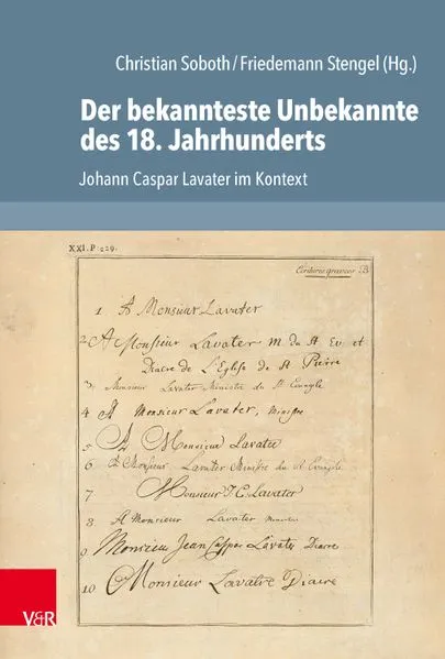 Cover: Der bekannteste Unbekannte des 18. Jahrhunderts