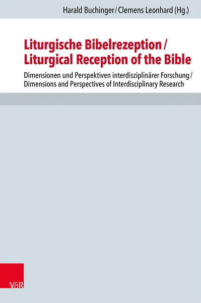Cover: Liturgische Bibelrezeption/Liturgical Reception of the Bible