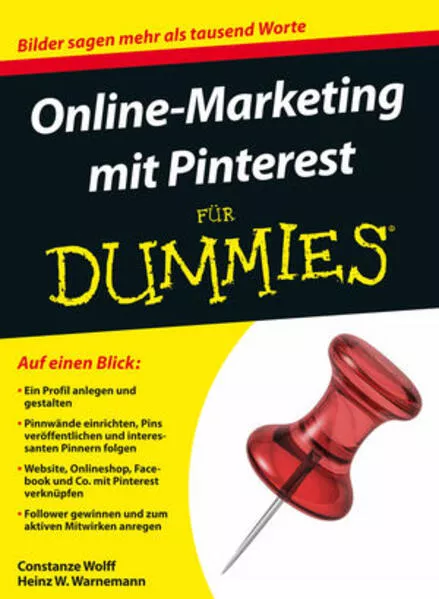 Cover: Online-Marketing mit Pinterest für Dummies