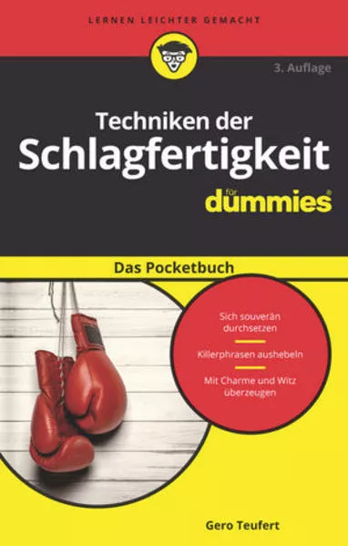 Cover: Techniken der Schlagfertigkeit für Dummies Das Pocketbuch