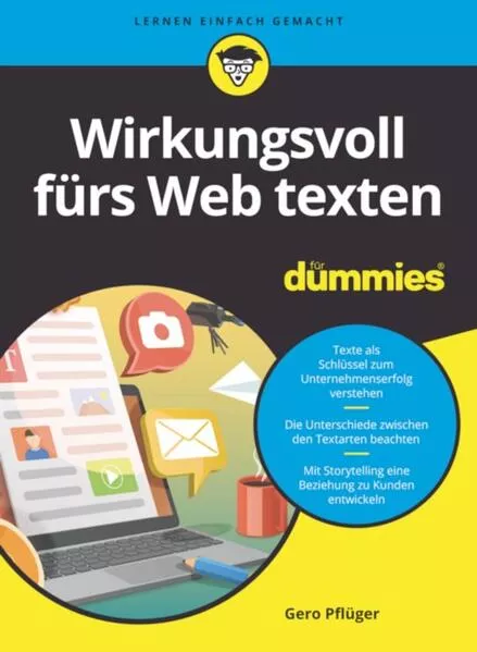 Cover: Wirkungsvoll fürs Web texten für Dummies