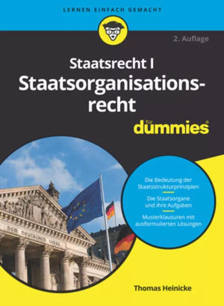 Cover: Staatsrecht I Staatsorganisationsrecht für Dummies