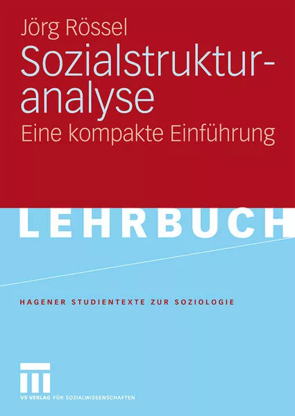 Cover: Sozialstrukturanalyse