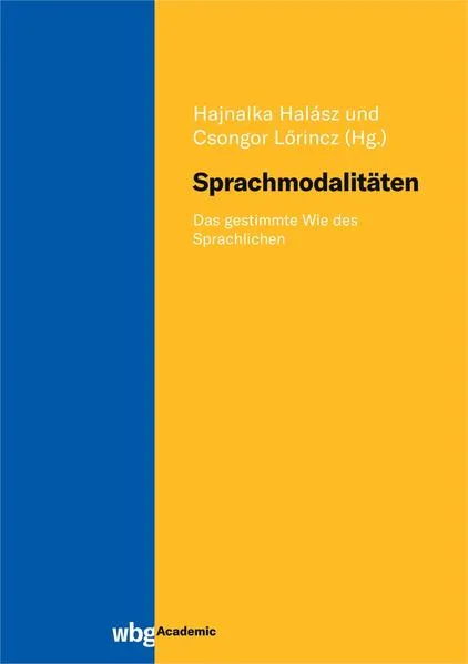 Cover: Sprachmodalitäten