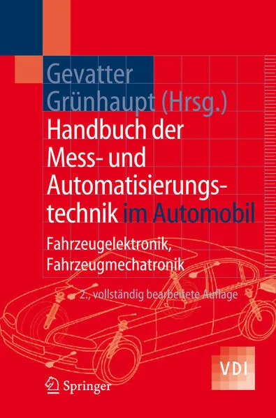 Cover: Handbuch der Mess- und Automatisierungstechnik im Automobil