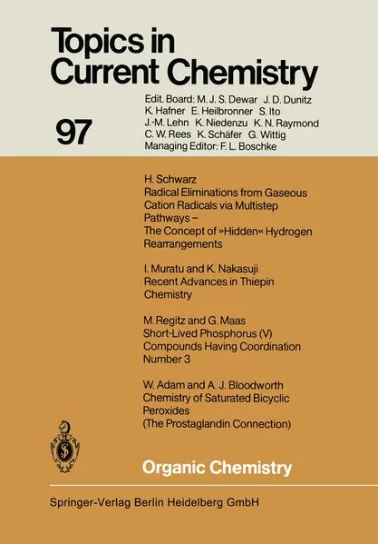 Cover: Organic Chemistry