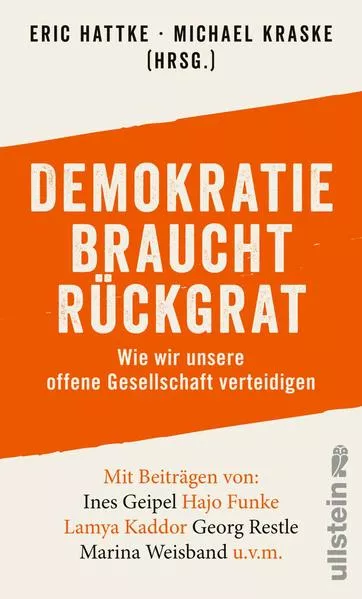 Cover: Demokratie braucht Rückgrat
