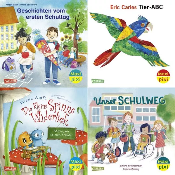 Maxi-Pixi-4er-Set 109: Komm mit in die Schule! (4x1 Exemplar)</a>