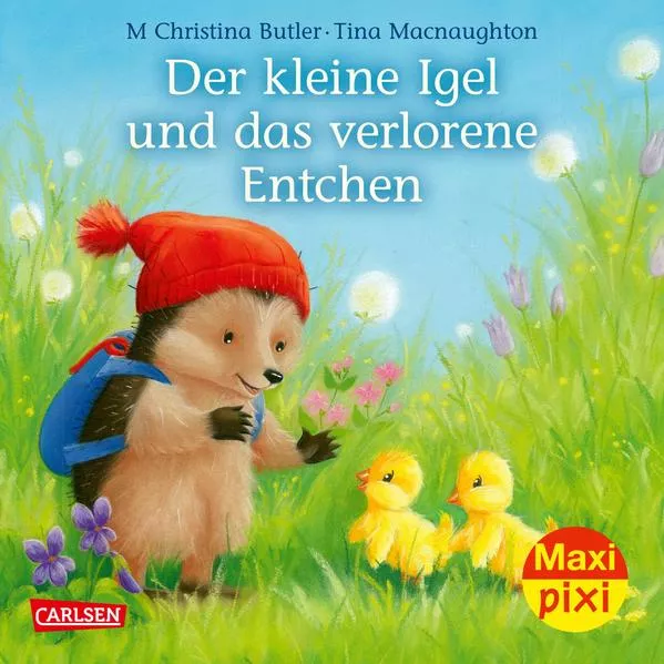 Cover: Maxi Pixi 411: Der kleine Igel und das verlorene Entchen