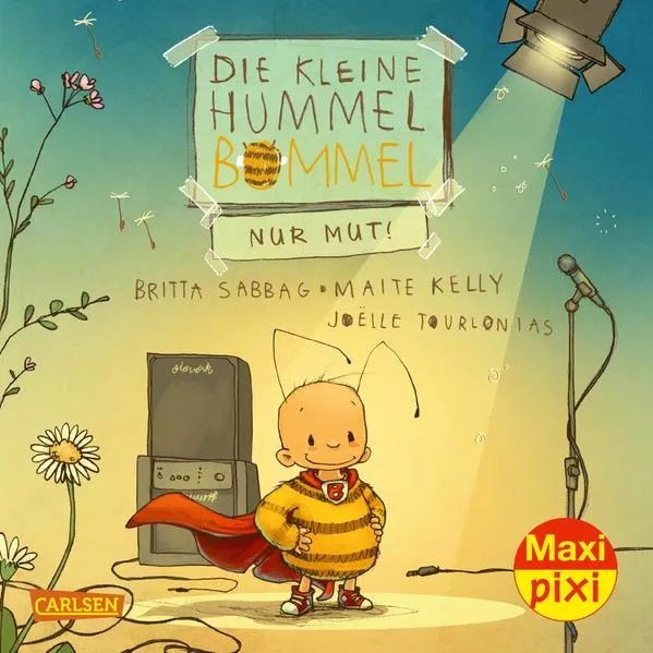 Cover: Maxi Pixi 415: Die kleine Hummel Bommel – Nur Mut!