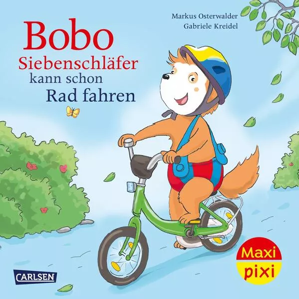 Cover: Maxi Pixi 486: Bobo Siebenschläfer kann schon Rad fahren