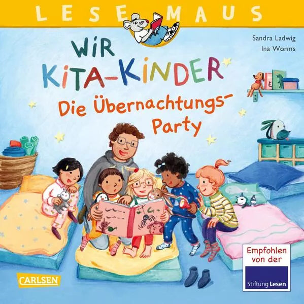 Cover: LESEMAUS 166: Wir KiTa-Kinder - Die Übernachtungs-Party