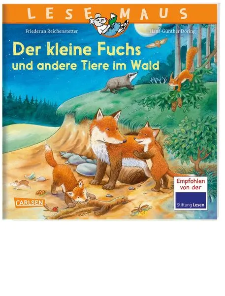 Cover: LESEMAUS 181: Der kleine Fuchs und andere Tiere im Wald