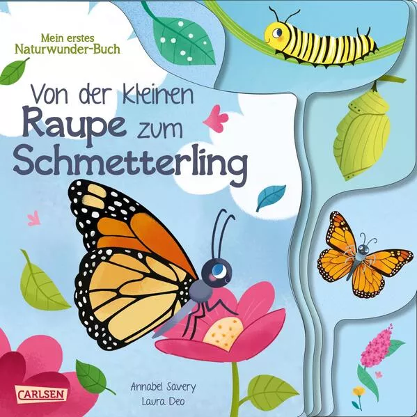 Cover: Von der kleinen Raupe zum Schmetterling